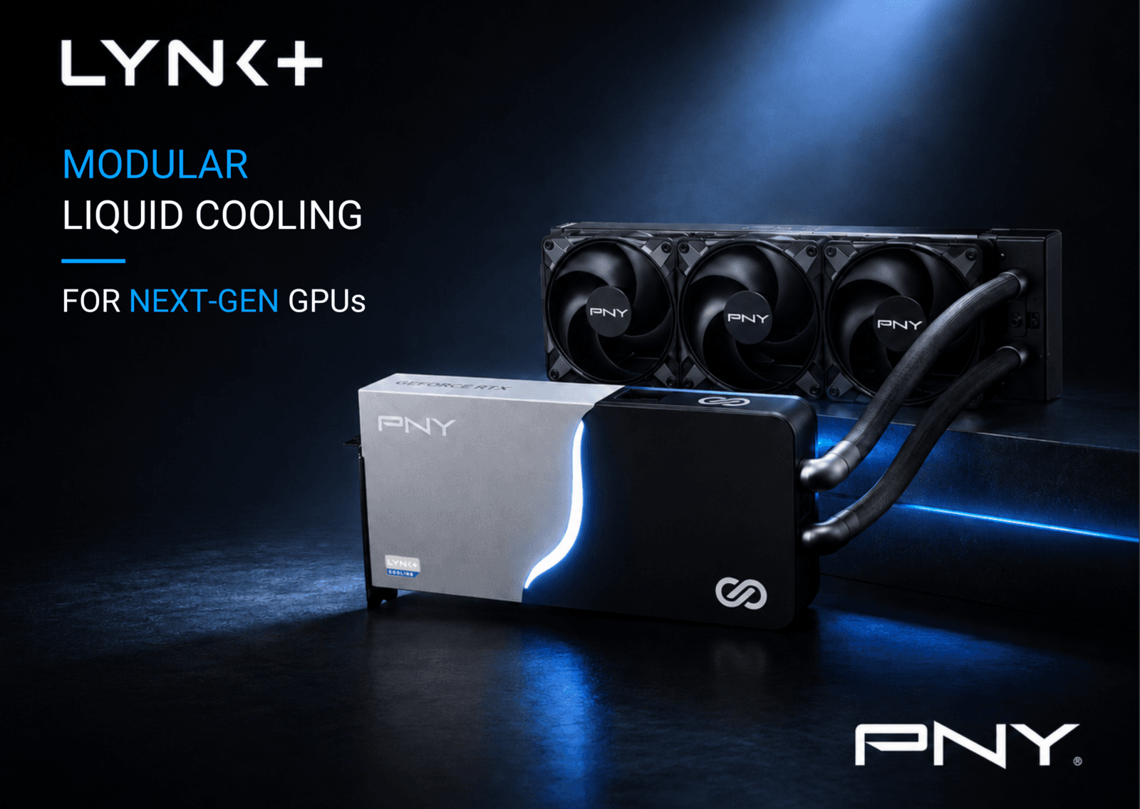 Hero Shot RTX 5090 PNY LYNK+ GPU
